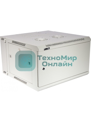 Шкаф настенный серии Pro, 3-секционный, 9U 600x600, металлическая дверь