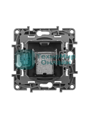 Розетка телевизионная TV - оконечная - 5 дБ - 5-862 мГц - Etika - алюминий