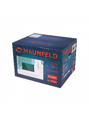 Микроволновая печь встраиваемая Maunfeld MBMO.25.7GW белый, 25 л, 900 Вт, переключатели - сенсор