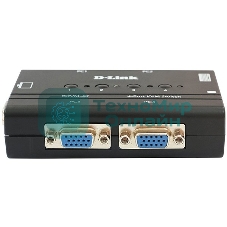 Переключатель KVM D-link DKVM-4K/B3A 4-портовый KVM-переключатель с портами VGA и PS/2