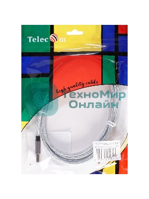 Кабель-адаптер USB 3.1 Type-Cm --> USB 3.0 Am, 2м VCOM/Telecom TC403M-2M