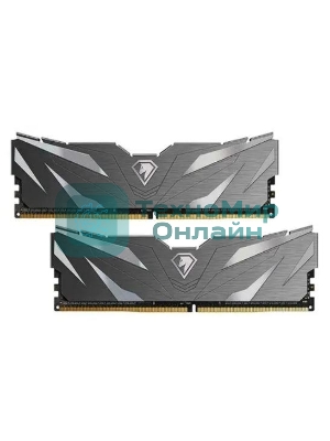 Оперативная память NETAC, DDR4, 32GB (2x16GB), 3200MHz, CL16, DIMM, с радиаторами, черный