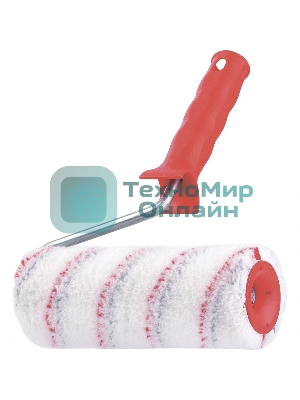 Валик в сборе Matrix нейлон, 180 мм, ворс 12 мм, D 48 мм, D ручки 6 мм