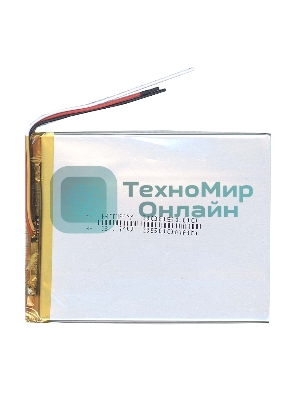 Аккумулятор Li-Pol (батарея) 3x85x100мм 3pin 3.7V/3500mAh