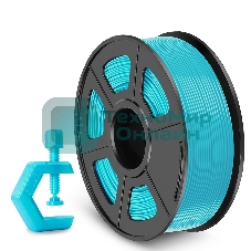 Филамент NVPrint PETG Cyan для 3D печати диаметр 1.75мм длина 330 метров масса 1 кг