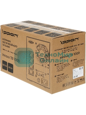 Источник бесперебойного питания Ippon Innova Tb 1000 900Вт 1000ВА черный