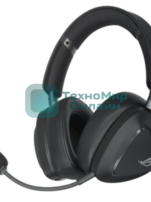 Гарнитура ASUS ROG Delta II чёрный, беспроводная + проводная, Bluetooth, подсветка