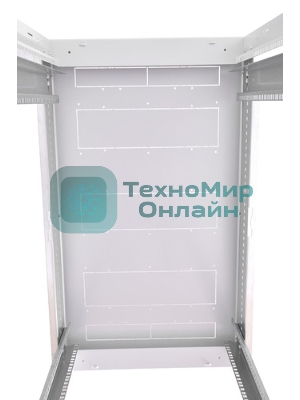 Шкаф коммутационный ЦМО ШТК-М-42.8.10-3ААА 42U 800x1000 мм пер. дв. металл задн. дв. стал. лист 2 бок. пан. 500 кг серый