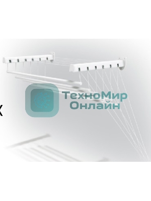 Сушилка для белья GIMI И3699 lift 200 (настенная) GIMI LIFT 200 крепится сверху на стене. Спец. механизм обеспечивает подъем и опускание направляющих, чтобы облегчить процесс развешивания белья. Сушилка для белья GIMI LIFT 200 выдерживает 15 кг белья. 2 способа крепления в одном пакете - к потолку или к стене. Длина 200 см. Глубина 135 см. Высота 43 см.