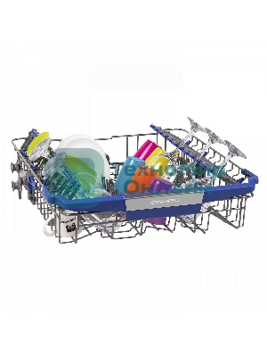 Встраиваемая посудомоечная машина Maunfeld MLP-12IMR, черный, 59.8 см, 14 компл., 44 дБ, класс A++