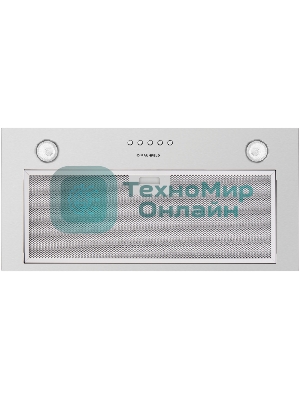 Вытяжка встраиваемая Maunfeld Crosby SINGL 60 нержавеющая сталь, 60 см, 850 куб. м/ч, 48 дБ