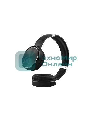 Беспроводные/проводные наушники Harper HB-217 черный, накладные, Bluetooth + проводной, складная конструкция, до 5 ч
