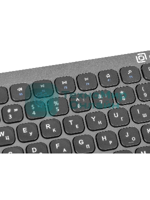 Комплект клавиатура+мышь Oklick 300M беспроводной, USB, 1600 DPI, серый/чёрный