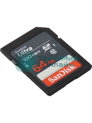 Флеш карта SDXC 64Gb UHS-I SDSDUNR-064G-GN3IN SANDISK