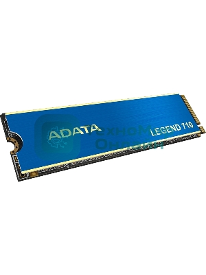 Накопитель SSD ADATA LEGEND 710, 2Tb, PCIe 3.0 x4, M.2 2280, NVMe, R/W 2400/1800, с радиатором
