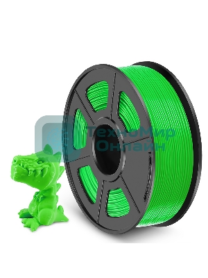 Филамент NVPrint PETG Green для 3D печати диаметр 1.75мм длина 330 метров масса 1 кг