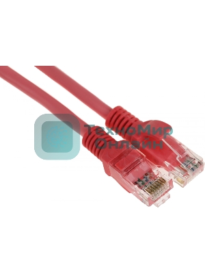 Патч-корд UTP Cablexpert cat.5e, 0.25м, литой, многожильный, розовый
