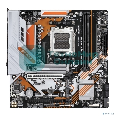 Материнская плата Gigabyte B850M FORCE WF6E (V1.2), AM5, AMD B850, 2xDDR5, 4xSATA, 3xM.2, 1xPCIe 5.0 x16, 1xPCIe 4.0 x4, 1xDP, 1xHDMI, 1x2.5Gb LAN, Wi-Fi 6E, Bluetooth 5.3, 1xUSB-C 5Gbps, 1xUSB-A 10Gbps, 2xUSB-A 5Gbps, 2xUSB-A 2.0, 3x3.5 мм, 7.1, mATX