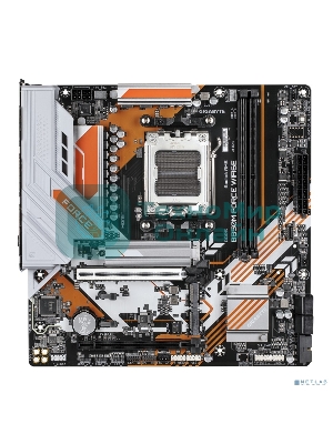 Материнская плата Gigabyte B850M FORCE WF6E (V1.2), AM5, AMD B850, 2xDDR5, 4xSATA, 3xM.2, 1xPCIe 5.0 x16, 1xPCIe 4.0 x4, 1xDP, 1xHDMI, 1x2.5Gb LAN, Wi-Fi 6E, Bluetooth 5.3, 1xUSB-C 5Gbps, 1xUSB-A 10Gbps, 2xUSB-A 5Gbps, 2xUSB-A 2.0, 3x3.5 мм, 7.1, mATX