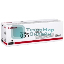 Картридж лазерный Canon 055 BK (3016C002) черный (2300 стр.) для Canon i-SENSYS серий MF740, LBP660