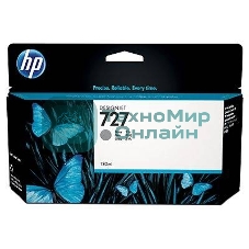 Картридж струйный HP 727 B3P24A серый для HP DJ T920/T1500 (130мл)