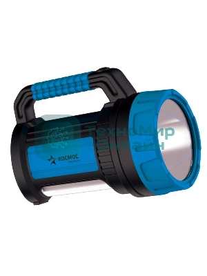 Фонарь светодиодный аккум. Космос premium 7W LED зарядное устройство 220/12В USB зарядка телефона