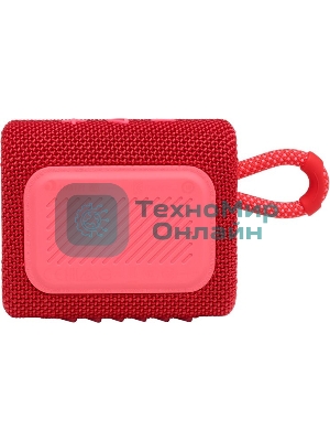 Портативная акустика JBL GO 3, красный