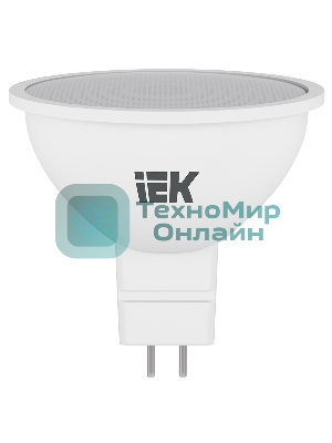 Лампа cветодиодная IEK LLE-MR16-7-230-30-GU5 ECO MR16 софит 7Вт 230В 3000К GU5.3