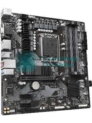 Материнская плата Gigabyte B760M DS3H DDR4, LGA 1700, Intel B760, 4xDDR4, 4xSATA, 2xM.2, 1xPCIe 4.0 x16, 2xPCIe x1, 1xHDMI, 1xDP, 1xVGA, 1x 2.5Gb LAN, 3xUSB-A 3.2 Gen 1, 1xUSB-C 3.2 Gen 2, 2xUSB-A 2.0, 3x3.5 мм, 7.1, mATX