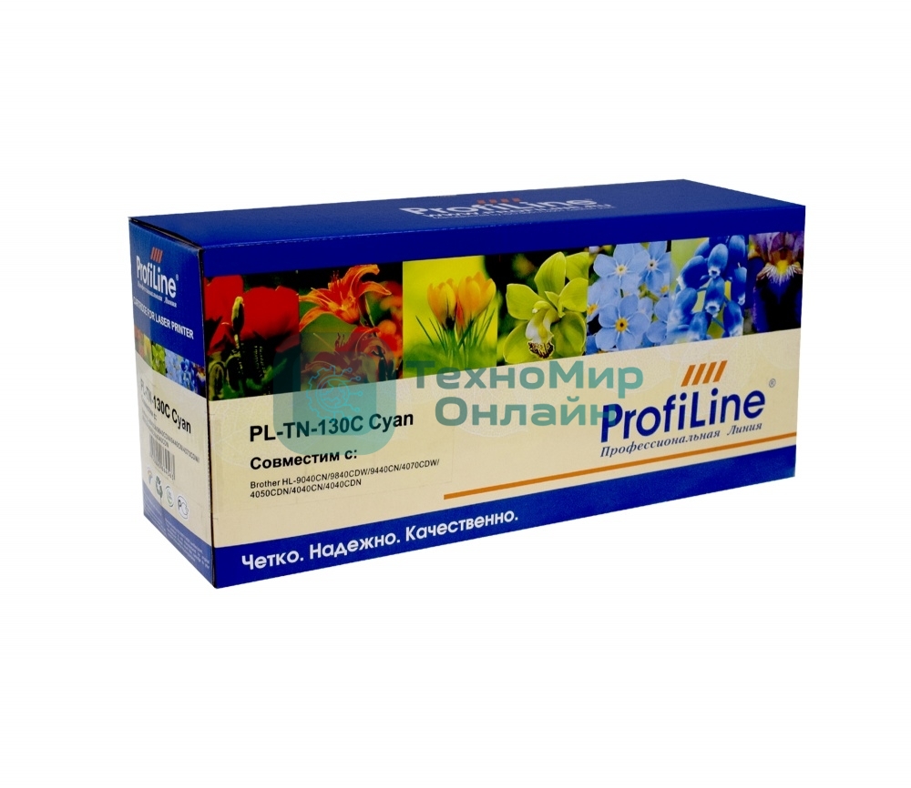Картридж ProfiLine PL-TN-130C для принтеров Brother DCP 9042CDN/9045CDN/9040CN/MFC/9840CDW/9440CN/HL/4040CN/4050CDN/4070C 1500 копий Cyan