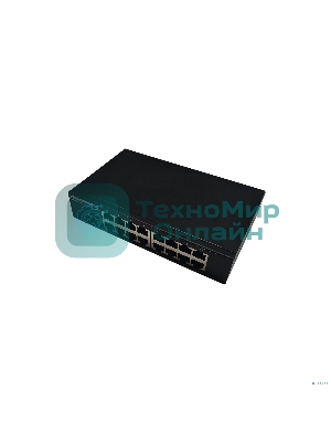 Коммутатор неуправляемый NEOMAX NMS-116P-100-S, 16 портов 100 Mbps, металл desktop