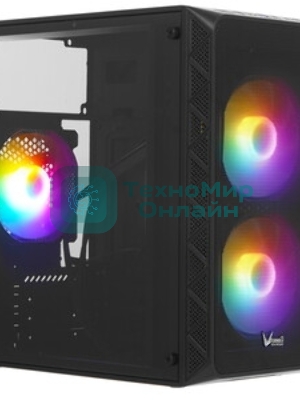Компьютерный корпус AeroCool/Formula Air Mesh G4 черный без БП mATX 1x120мм 1xUSB 2.0 1xUSB 3.0 audio