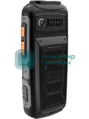 Мобильный телефон BQ 2430L Tank Connect черный/серый