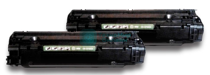 Картридж лазерный Cactus CS-CF283XD черный (2200 стр.) x2уп. для HP LJ Pro M225dn/M201/M202