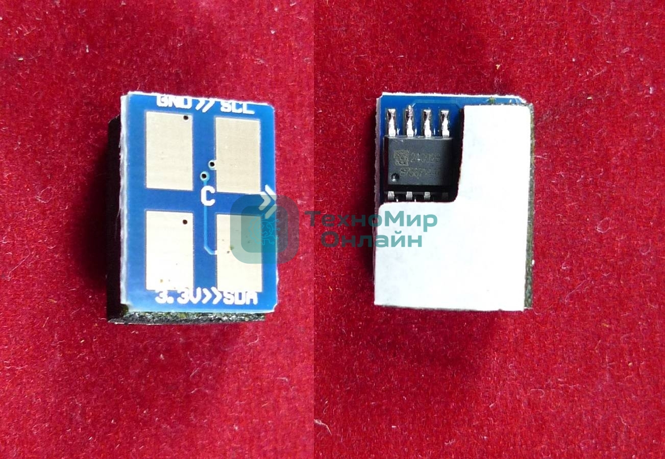 Чип ELP для Samsung CLP-300/300N/CLX-3160N/3160FN (CLP-C300A) Cyan 1K (Китай)