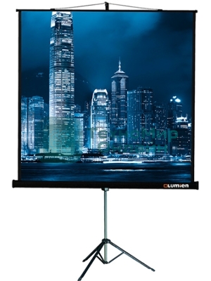 Экран на треноге Lumien 183x244см Master View LMV-100108 4:3 напольный рулонный