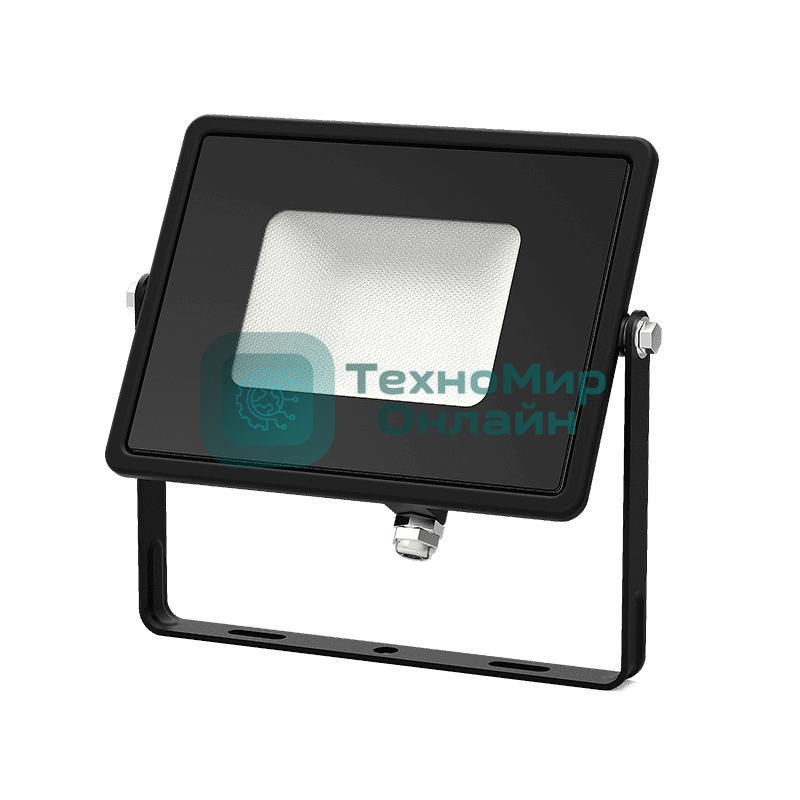 Прожектор светодиодный Gauss Qplus 20Вт 6500К 1700лм IP65 графит. сер. 1/20