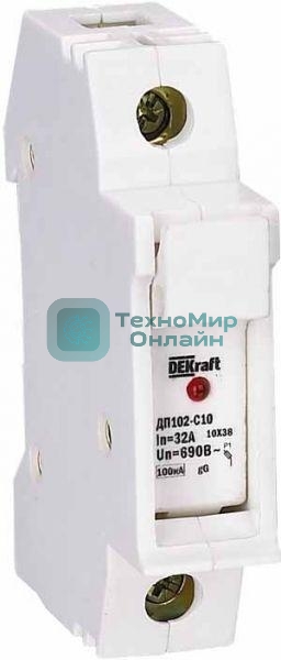 Держатель предохранителей ДП102-С10-1Р SchE 21383DEK