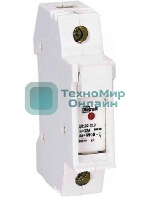 Держатель предохранителей ДП102-С10-1Р SchE 21383DEK