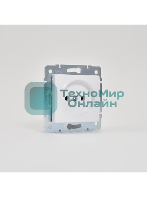 Механизм розетки 1-м СП Karina 16А IP20 без заземл. термопласт бел. LEZARD 707-0288-121B