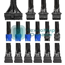 Блок питания ExeGate 750PPH-OEM (EX292343RUS-OEM), 750Вт, 80 PLUS Bronze, 120мм, черный