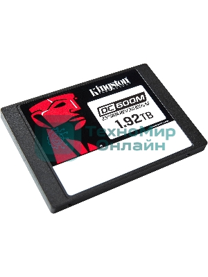 Накопитель SSD Kingston DC600M, 1920Gb, SATA III, 2.5
