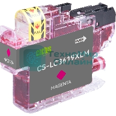 Картридж струйный Cactus CS-LC3619XLM пурпурный (18.4 мл) для Brother MFC-J2330DW/J2730DW/J3530DW/J3930DW