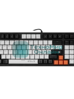 Клавиатура Defender Hawk GK-418 проводная, USB Type-A, чёрный
