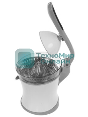 Соковыжималка Haier HJ-700 белый, цитрусовая, 100 Вт, 700 мл, механическое