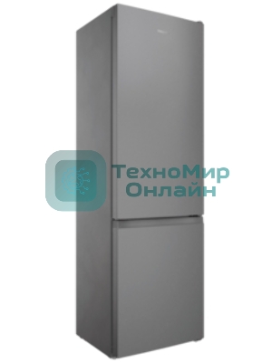 Холодильник Hotpoint HT 5200 C S серебристый двухкамерный 240/83л морозилка снизу, No Frost