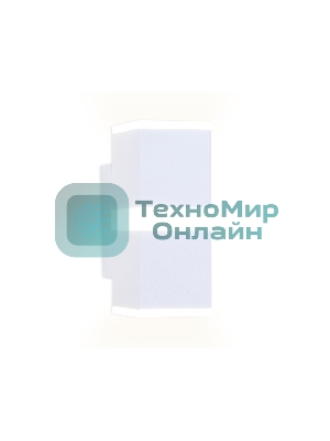 Настенный светодиодный светильник с акрилом Ambrella light FW189 SWH белый песок LED 4200K 12W 140*60*80