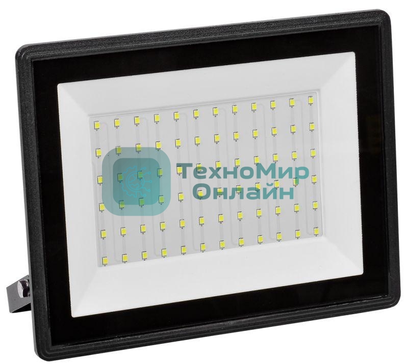 Прожектор IEK LPDO601-100-65-K02 СДО 06-100 светодиодный черный IP65 6500 K IEK