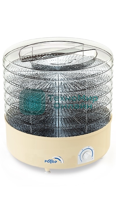 Сушилка для овощей и фруктов Ротор СШ-002 -06 с 5 решетами в гофротаре 