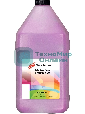 Тонер Static Control HM254-1KG-MAOS пурпурный флакон 1000гр. для принтера HP M252/254/45
